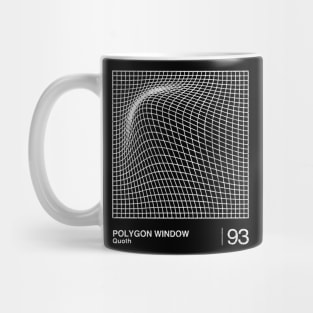 Polygon Window / Minimalist Graphic Artwork Design Mug